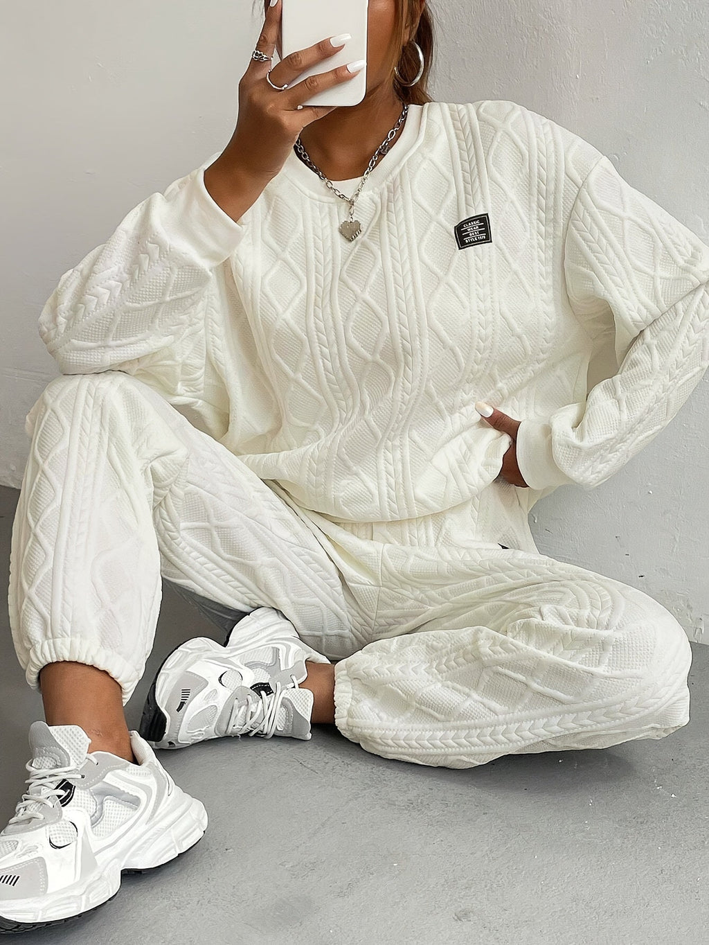 Ensemble Top et Pantalon à Coupe Large pour Femme | Idéal pour les Moments Décontractés