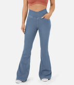 Pantalon Taille Haute Coupe Flare Pour Femmes | Idéal Pour Un Usage Quotidien