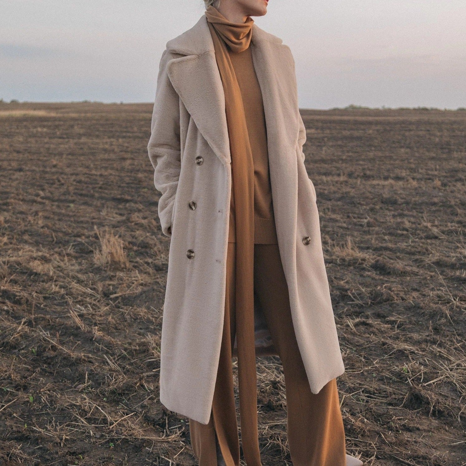Manteau Long avec Ceinture pour Femmes | Idéal pour La Saison Hivernale