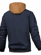Veste Avec Capuche Et Fermeture Zippée Pour Homme | Idéale Pour Un Usage Quotidien Et Extérieur