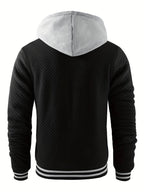 Hoodie à Capuche avec Coupe Droite pour Hommes | Idéal pour les Activités Quotidiennes