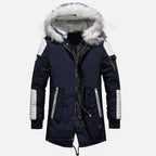Manteau d’Hiver avec Capuche Amovible et Poches pour Homme | Idéal pour l’Hiver