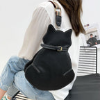 Sac Bandoulière Forme Chat Avec Bandoulière Ajustable | Idéal Pour Usage Quotidien