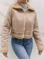 Manteau Matelassé Long avec Fermeture Zippée pour Femme | Idéal pour La Saison Hivernale