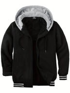 Hoodie à Capuche avec Coupe Droite pour Hommes | Idéal pour les Activités Quotidiennes