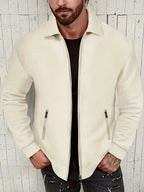 Veste Casual Uni Pour Homme | Idéal Pour Un Usage Quotidien