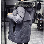 Manteau d’Hiver avec Capuche et Coupe Sportive pour Homme | Idéal pour l’Automne et l’Hiver