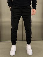 Pantalon Cargo Jogger avec Taille Élastique et Poches Multiples pour Homme | Idéal pour un Usage Quotidien