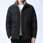 Veste D’Hiver avec Fermeture Zippée Intégrale pour Homme | Idéale pour La Saison Froide