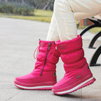 Bottes D’Hiver avec Semelle Antidérapante pour Femme | Idéales pour Temps Froid
