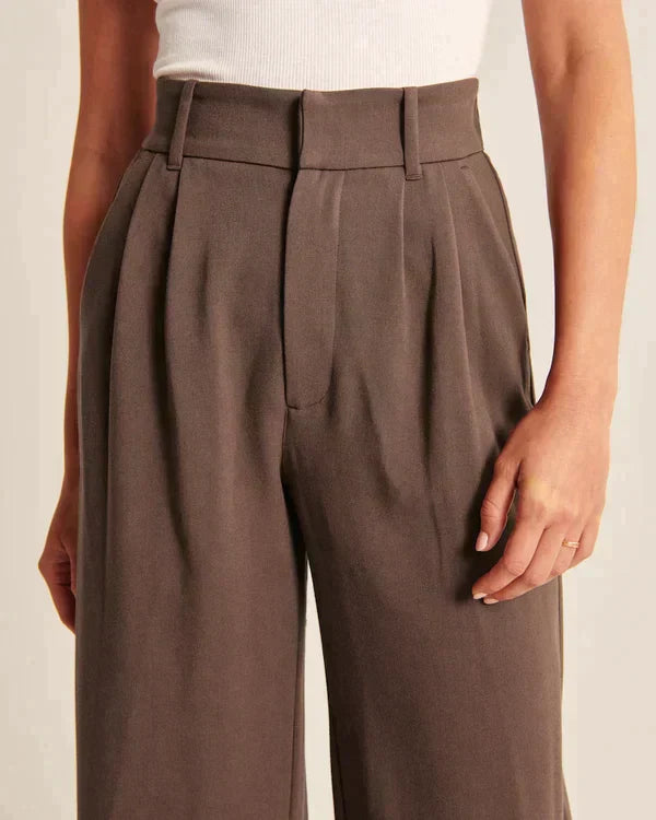 Pantalon Évasé avec Coupe Ajustée pour Femme | Idéal pour le Quotidien et les Sorties