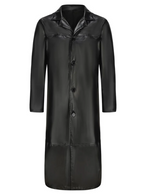 Manteau Long avec Revers Classiques pour Homme | Idéal pour un Usage Quotidien