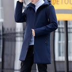 Veste Légère à Capuche avec Coupe Classique pour Hommes | Idéale pour la Mi-Saison