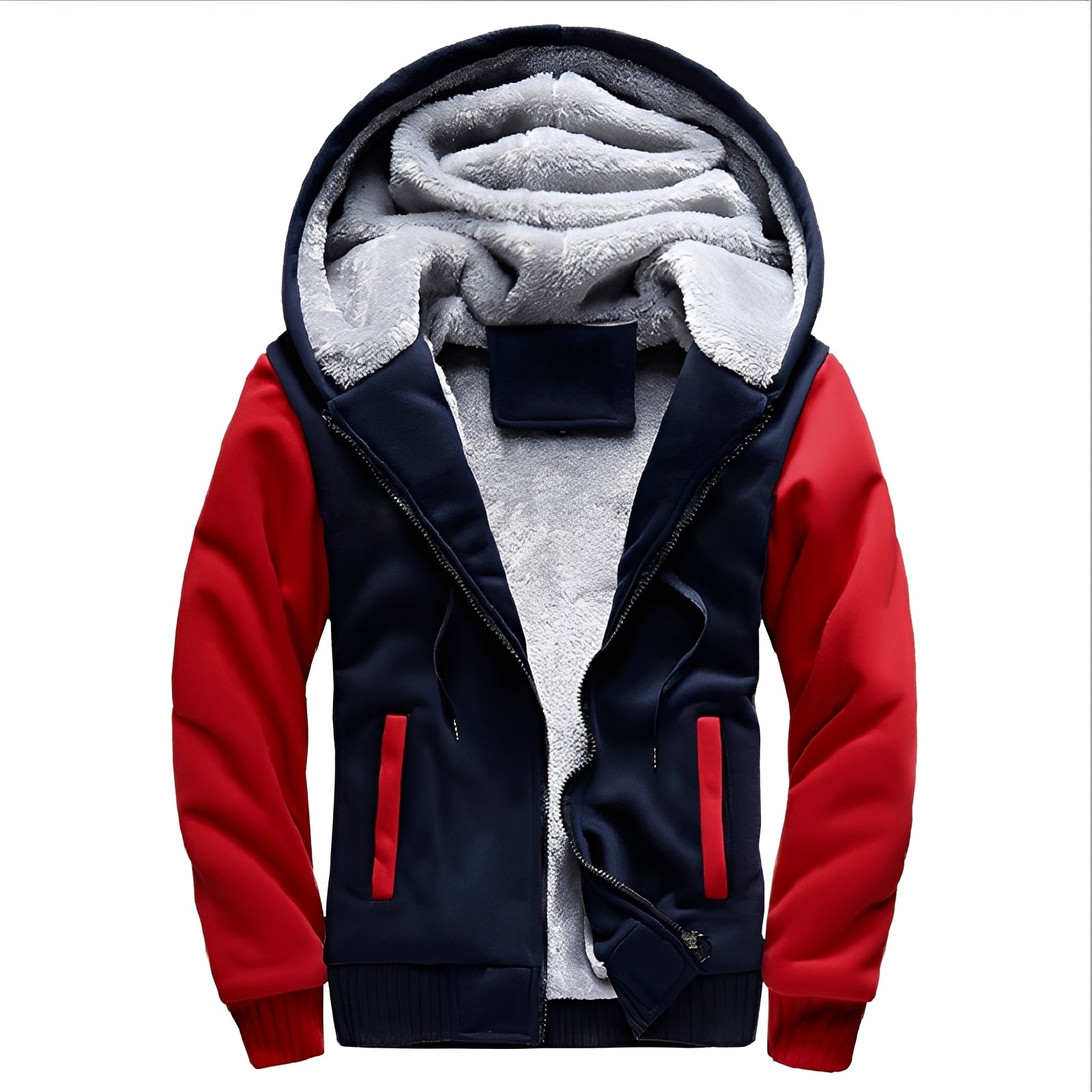Manteau D’hiver Avec Doublure Intérieure Et Col Haut Pour Hommes | Idéal Pour La Saison Froide