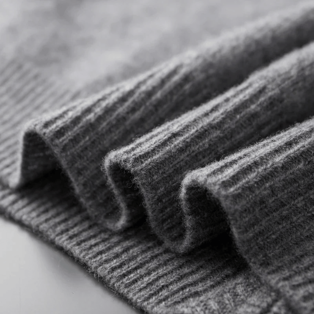 Veste Zippée avec Coupe Ajustée et Détails Côtelés pour Hommes | Idéale pour Automne et Hiver