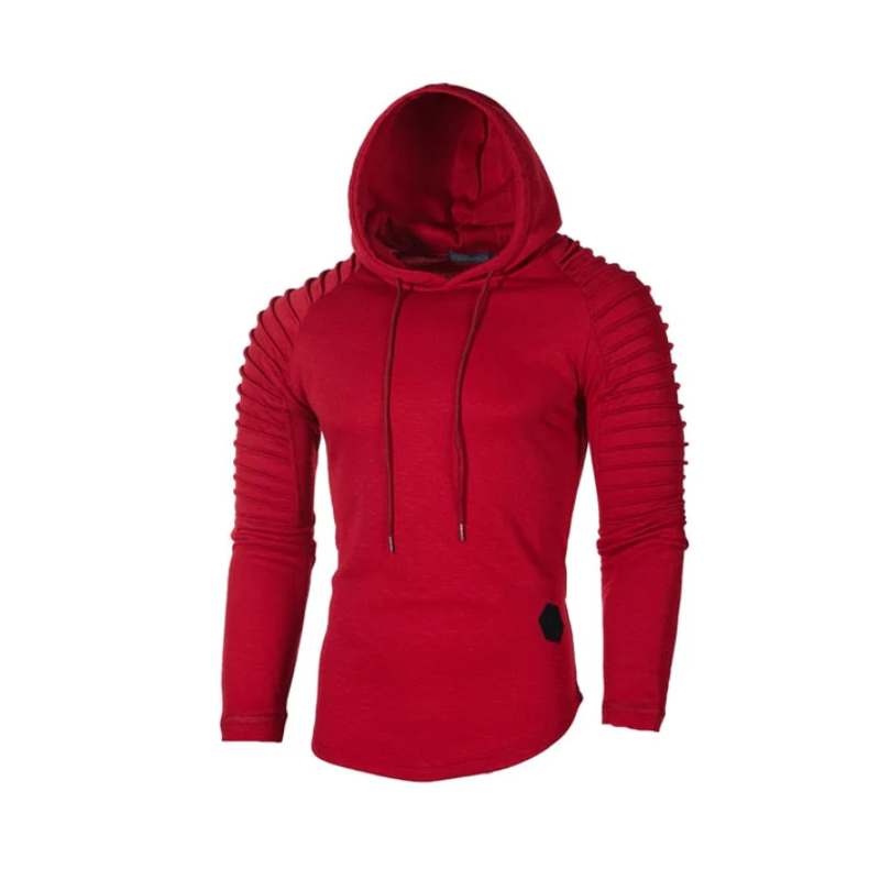 Sweat à Capuche avec Manches Structurées pour Hommes | Idéal pour les Tenues Quotidiennes