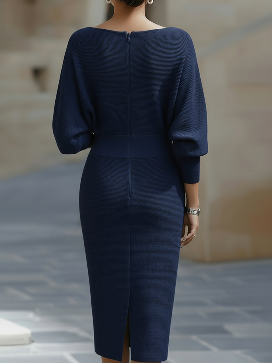 Robe Midi à Coupe Ajustée pour Femme | Idéale pour Journées d’Été et Sorties Quotidiennes