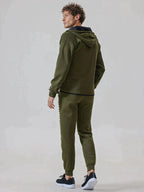 Ensemble Deux Pièces avec Hoodie Zippé et Pantalon pour Homme | Idéal pour Un Usage Quotidien
