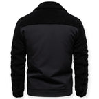 Veste Isolée avec Doublure Et Fermeture À Pression pour Hommes | Idéale pour Les Journées Froides