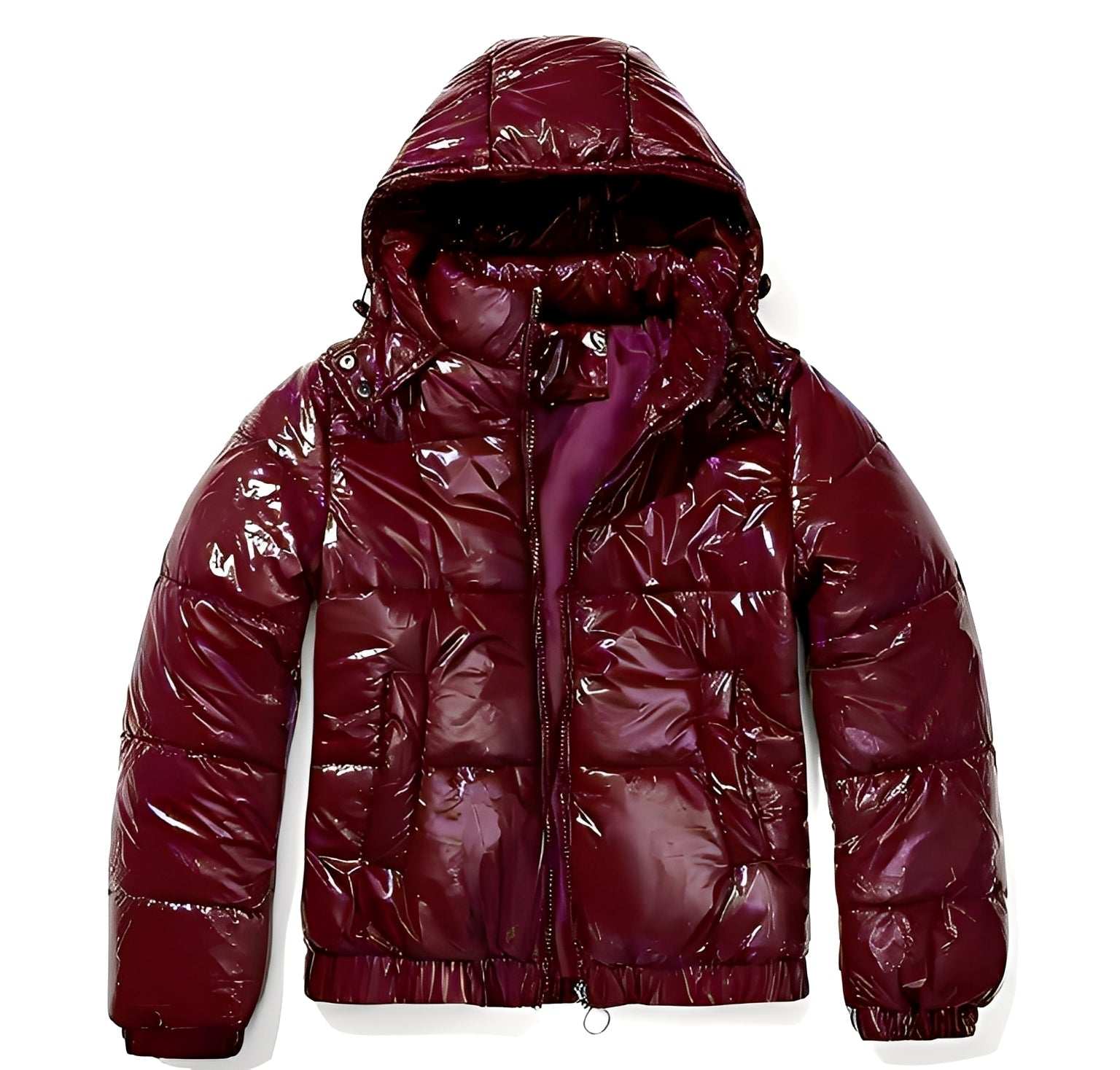 Veste Brillante avec Capuche pour Femme | Idéale pour l’Hiver et le Quotidien