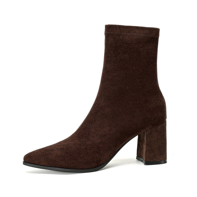 Bottes À Fermeture Zippée Et Coupe Classique Pour Femmes | Idéales Pour Un Usage Quotidien