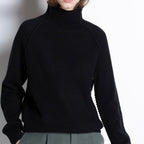 Pull À Col Roulé Avec Texture Côtelée Pour Femmes | Idéal Pour La Mi-Saison