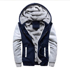 Manteau D’hiver Avec Doublure Intérieure Et Col Haut Pour Hommes | Idéal Pour La Saison Froide