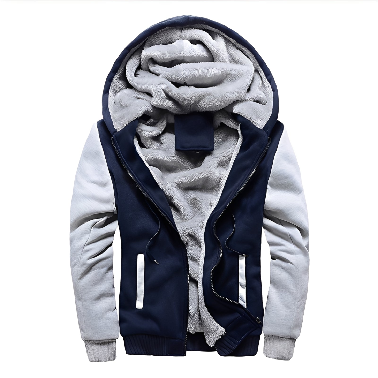 Manteau D’hiver Avec Doublure Intérieure Et Col Haut Pour Hommes | Idéal Pour La Saison Froide