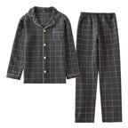 Pyjama Matelassé pour Homme avec Haut à Manches Longues et Pantalon | Idéal pour l’Hiver