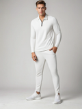 Ensemble Survêtement Avec Veste Zippée Pour Homme | Idéal Pour Les Activités Quotidiennes