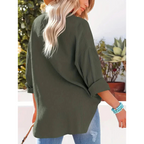 Chemise Décontractée À Manches Longues Pour Femme | Idéal Pour Un Usage Quotidien