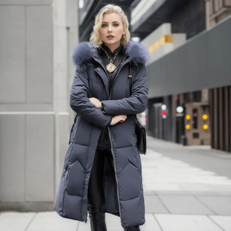 Manteau Long Avec Coupe Prolongée Pour Adultes | Idéal Pour L’Hiver