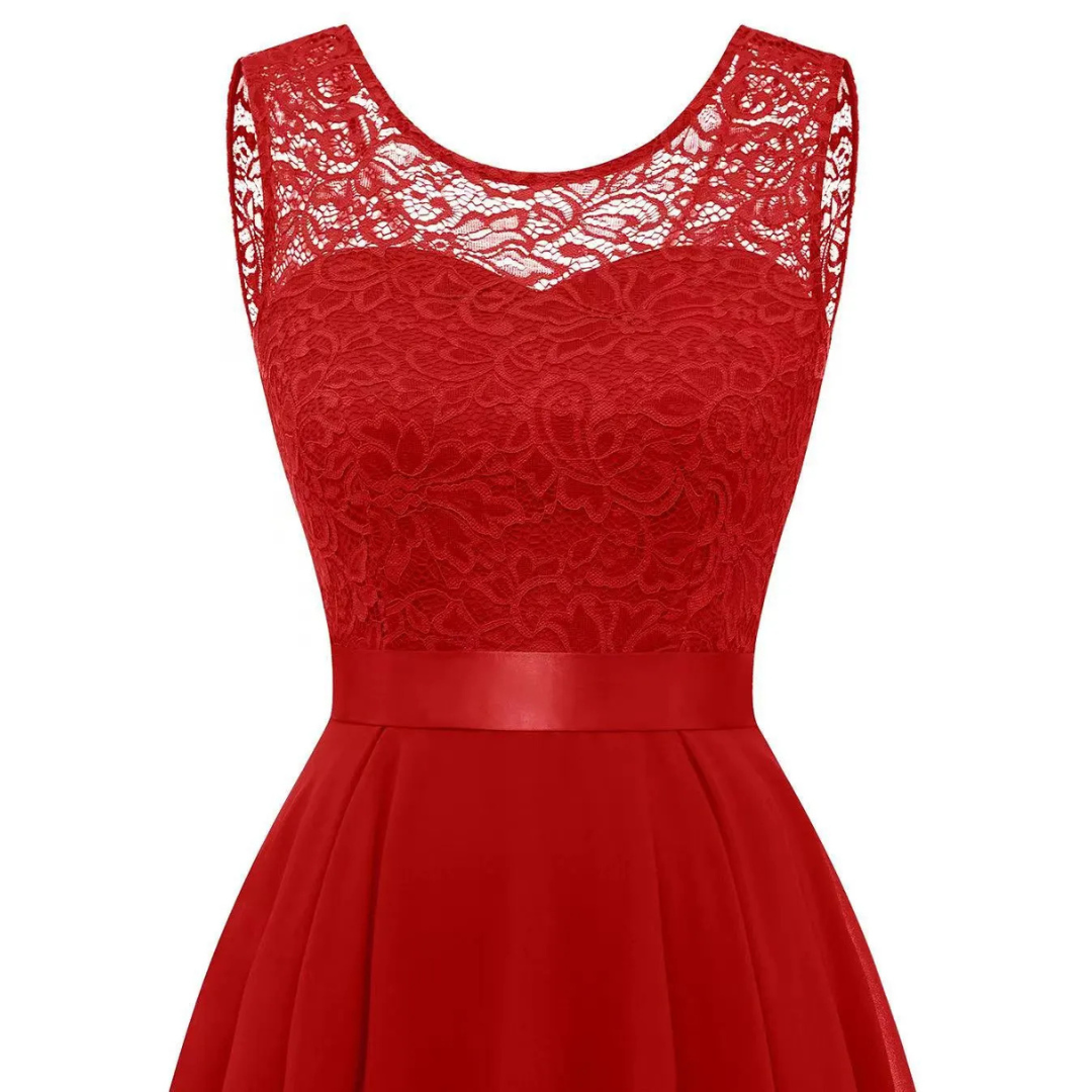 Robe Midi High-Low avec Ourlet Asymétrique pour Femme | Idéale pour Événements et Occasions Estivales
