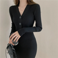 Robe Ajustée Avec Boutons Pour Femme | Idéale Pour Le Quotidien Et Les Sorties