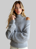 Pull À Épaules Dénudées avec Coupe Ample pour Femme | Idéal pour Un Usage Quotidien
