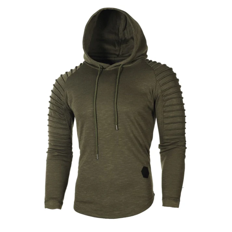 Sweat à Capuche avec Manches Structurées pour Hommes | Idéal pour les Tenues Quotidiennes