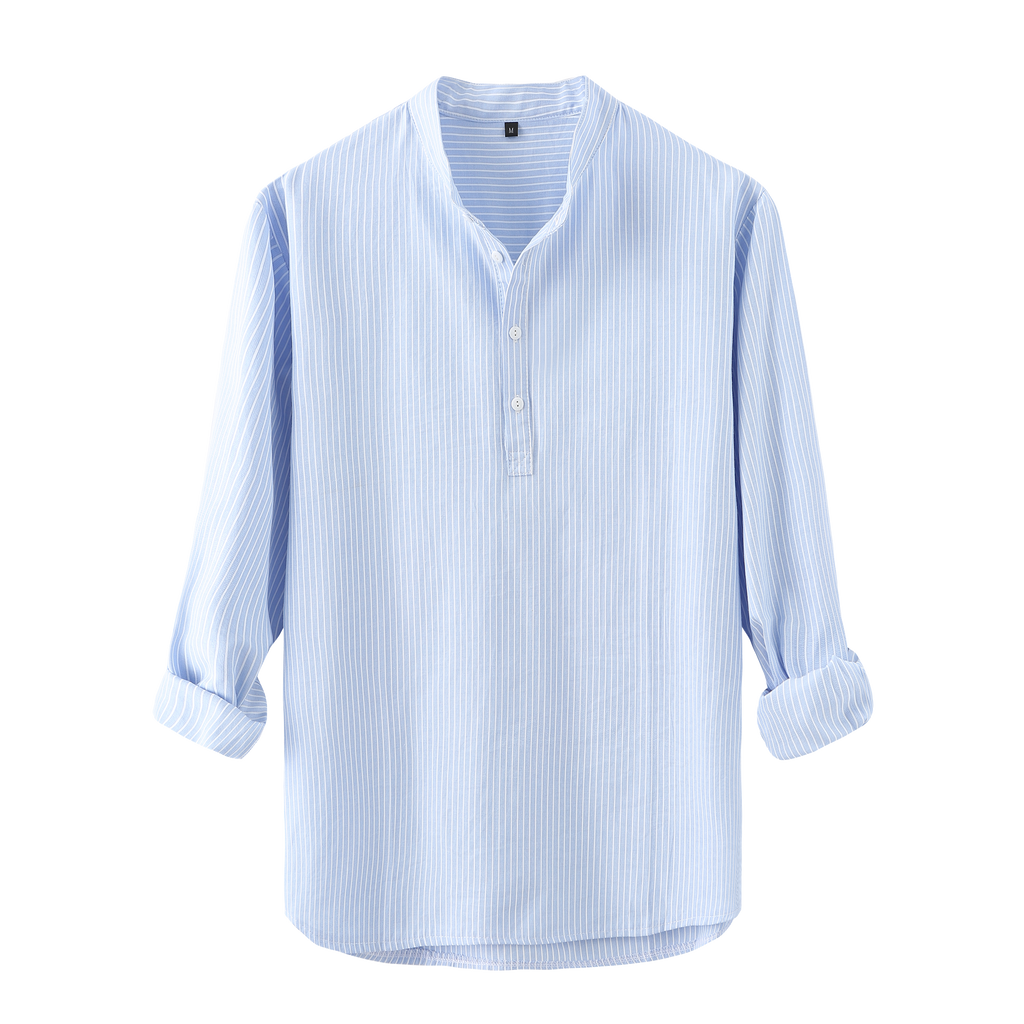 Chemise À Manches Longues Avec Col Classique Pour Homme | Idéale Pour Usage Quotidien