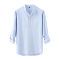 Chemise À Manches Longues Avec Col Classique Pour Homme | Idéale Pour Usage Quotidien