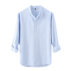 Chemise À Manches Longues Avec Col Classique Pour Homme | Idéale Pour Usage Quotidien