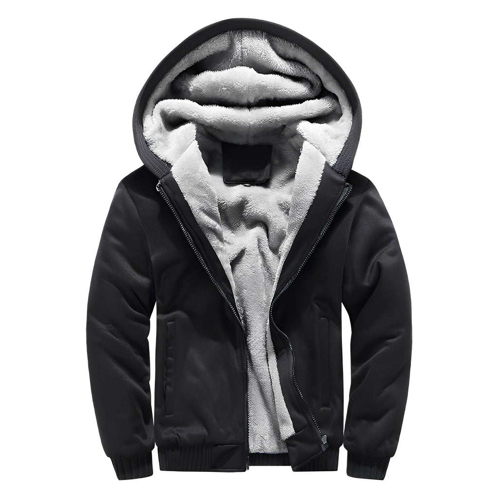 Manteau D’hiver Avec Doublure Intérieure Et Col Haut Pour Hommes | Idéal Pour La Saison Froide