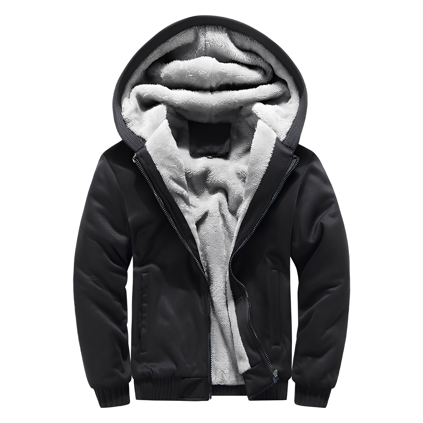 Manteau D’hiver Avec Doublure Intérieure Et Col Haut Pour Hommes | Idéal Pour La Saison Froide