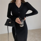 Robe Ajustée Avec Fermeture Boutonnée Pour Femme | Idéale Pour Un Usage Quotidien