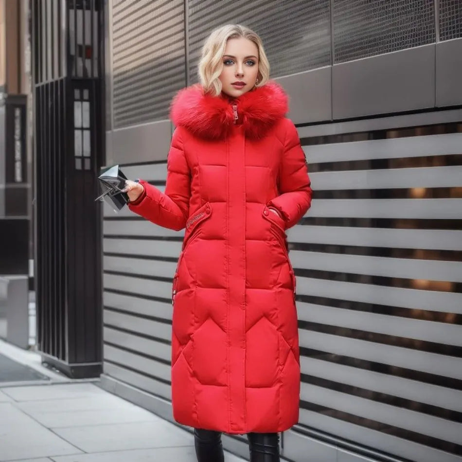 Manteau Long Avec Coupe Prolongée Pour Adultes | Idéal Pour L’Hiver