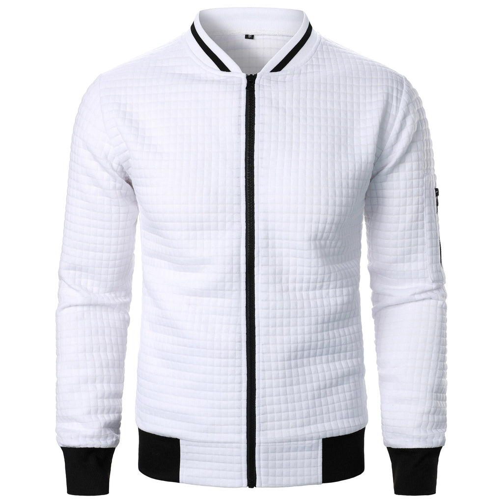 Pull avec Fermeture Zippée et Coupe Droite pour Hommes | Idéal pour un Usage Quotidien