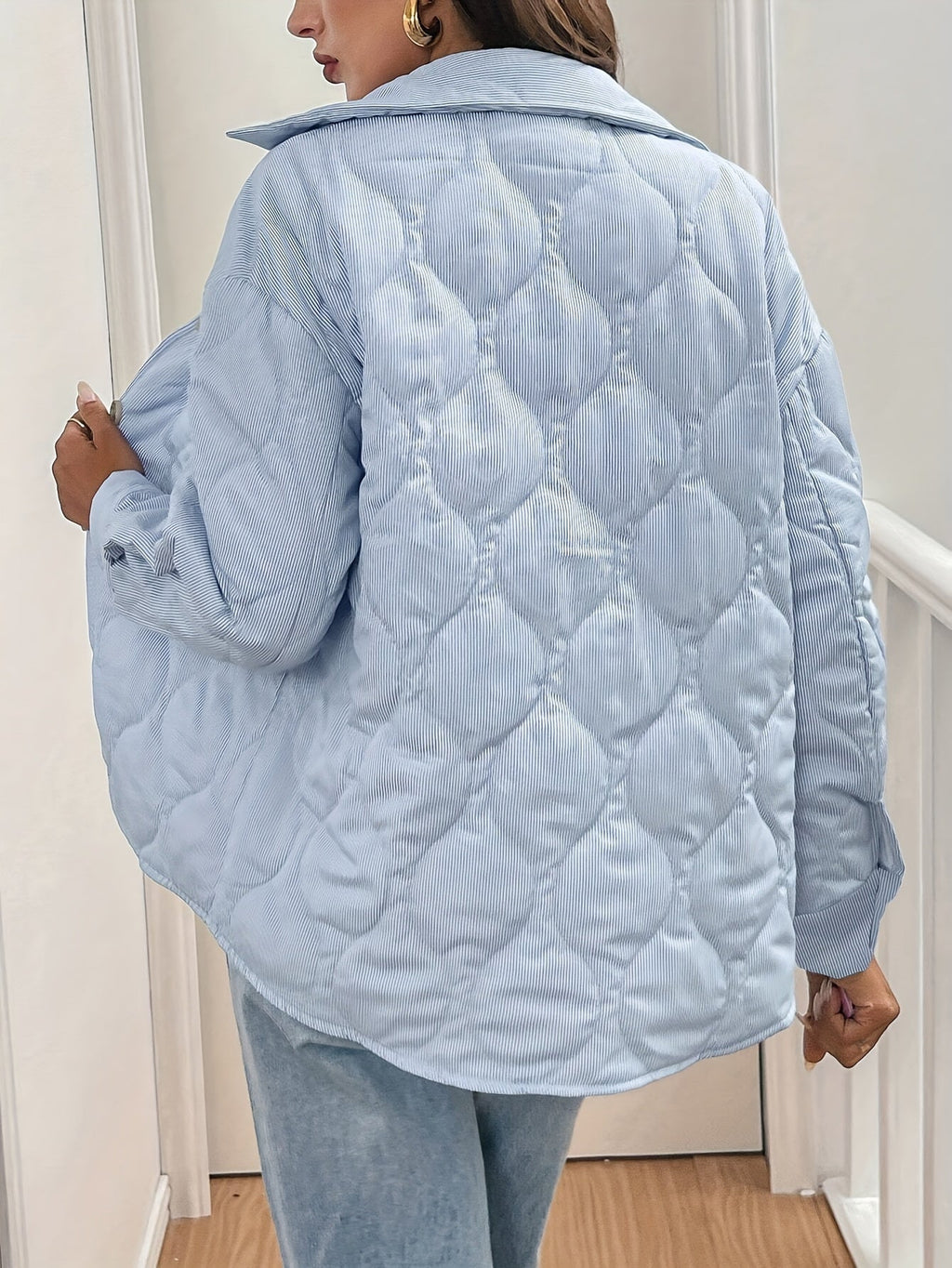 Veste Mi-Saison Avec Coupe Moderne Pour Femme | Idéale Pour Les Sorties Quotidiennes Et Le Temps Variable