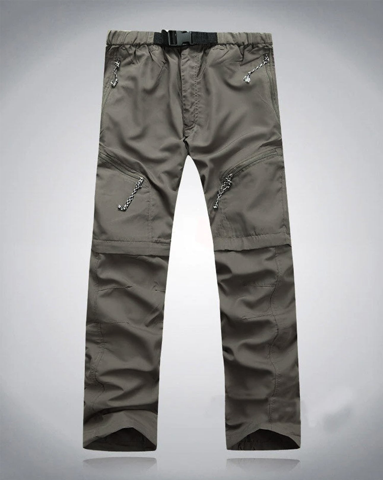 Pantalon Convertible avec Taille Élastique pour Homme | Idéal pour les Activités Extérieures