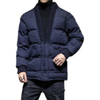 Veste Hiver Zippée Sans Capuche pour Homme | Idéale pour Temps Froid