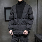 Veste Hiver Zippée Sans Capuche pour Homme | Idéale pour Temps Froid
