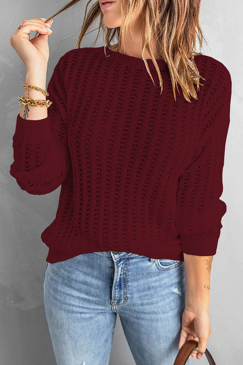 Pull Léger À Manches Longues Pour Femmes | Idéal Pour Superposition En Mi-Saison