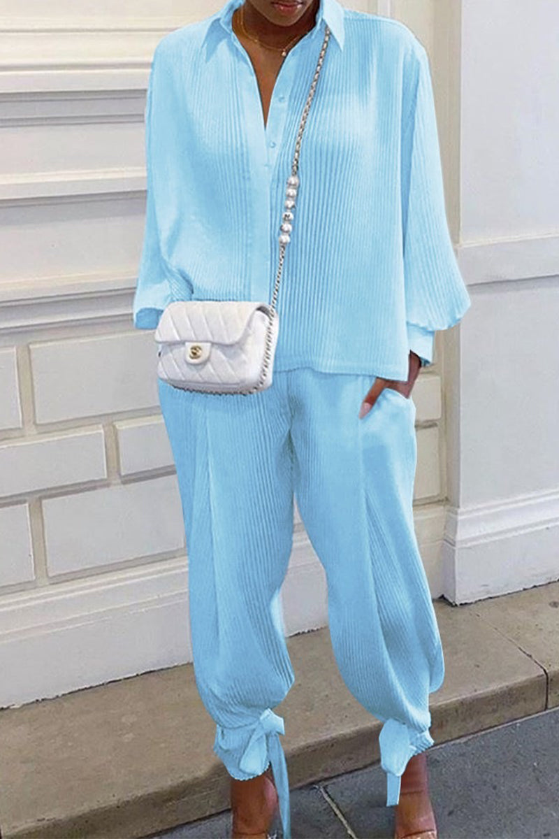 Ensemble Avec Polo À Manches Longues Et Pantalon Assorti Pour Femmes | Idéal Pour Usage Quotidien Et Sorties